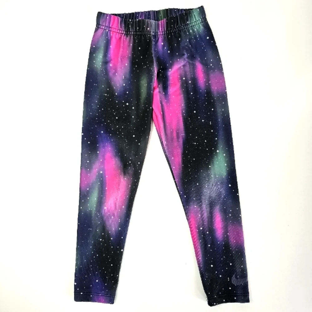 Nike Fuchsia Hoodie and Galaxy Leggings - Picture 3 of 8